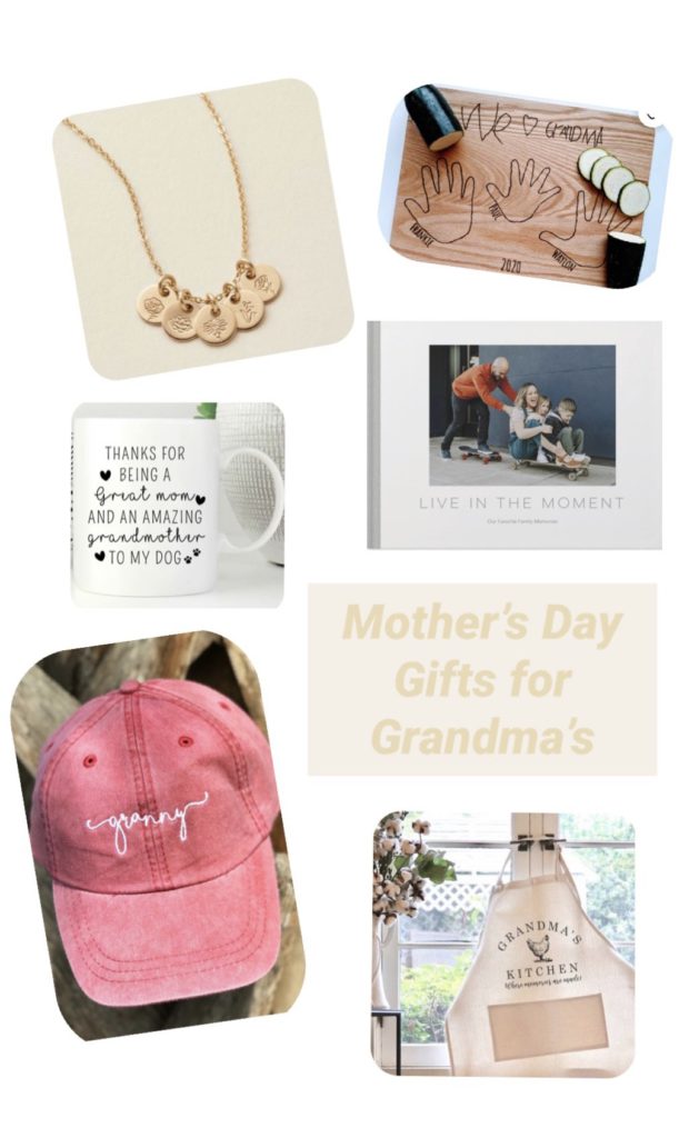 Mother's day gift guides for new moms, mamas, moms to be, step moms, grandmas, granny, nana, and dog moms. 